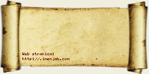 Gustav Josić vizit kartica